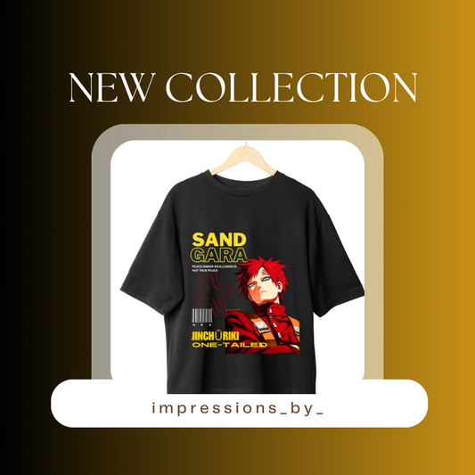 ANIME ALERT: “Sand Gara” Tee Joins the Impressions_by_ New Collection!